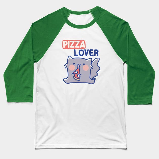 pizza lover Baseball T-Shirt by Sugar Bubbles 